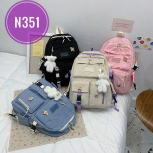 Japanese style Casual Large Capacity School Bag Code-N351