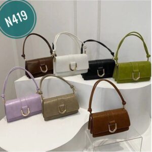 Korean style ladies small bag fashion handbag winter texture stylish messenger bag commuter small square bag Code-N419